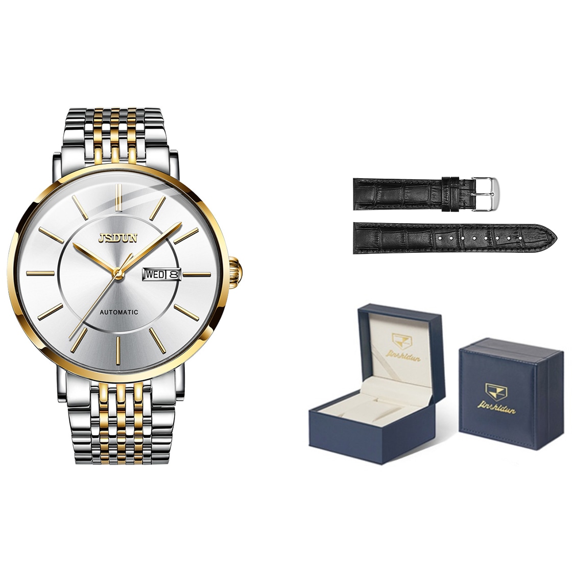 Часы Jin Shi Dun Classic Black Dial