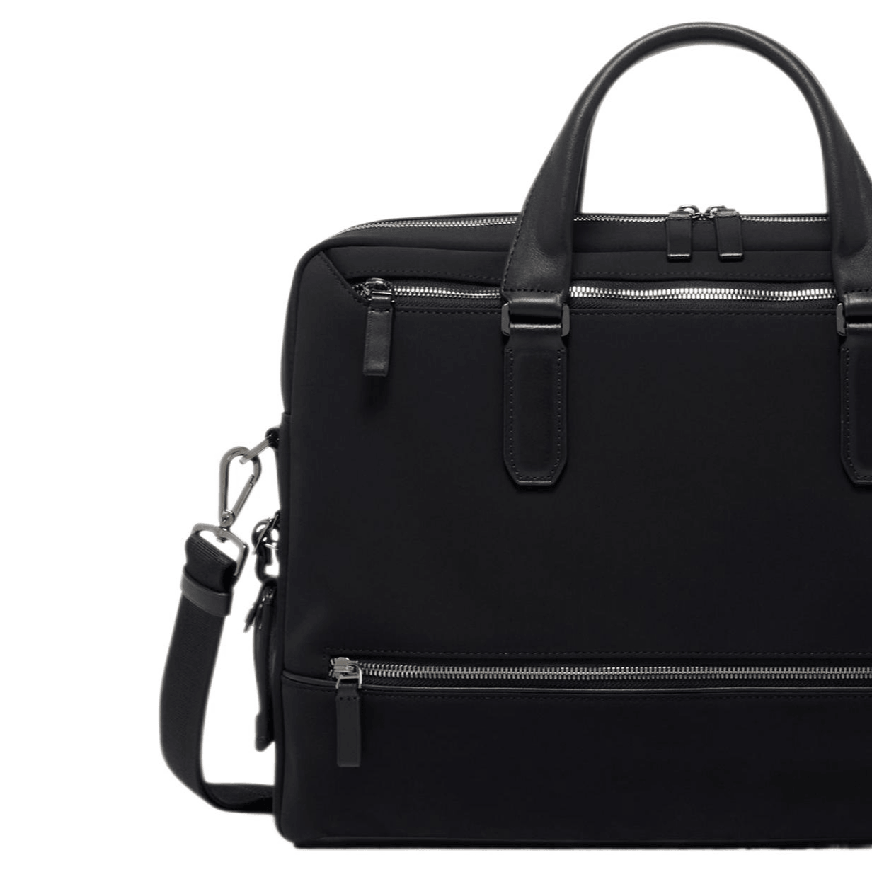 Tumi Nylon Briefcase Black — фото 4