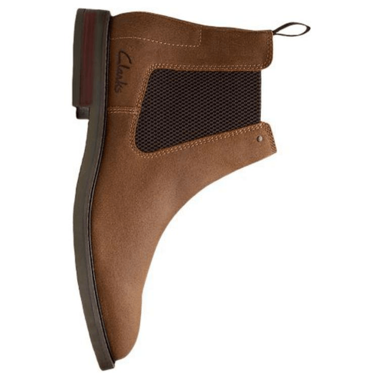 Clarks Chelsea Boots Light Brown — фото 9