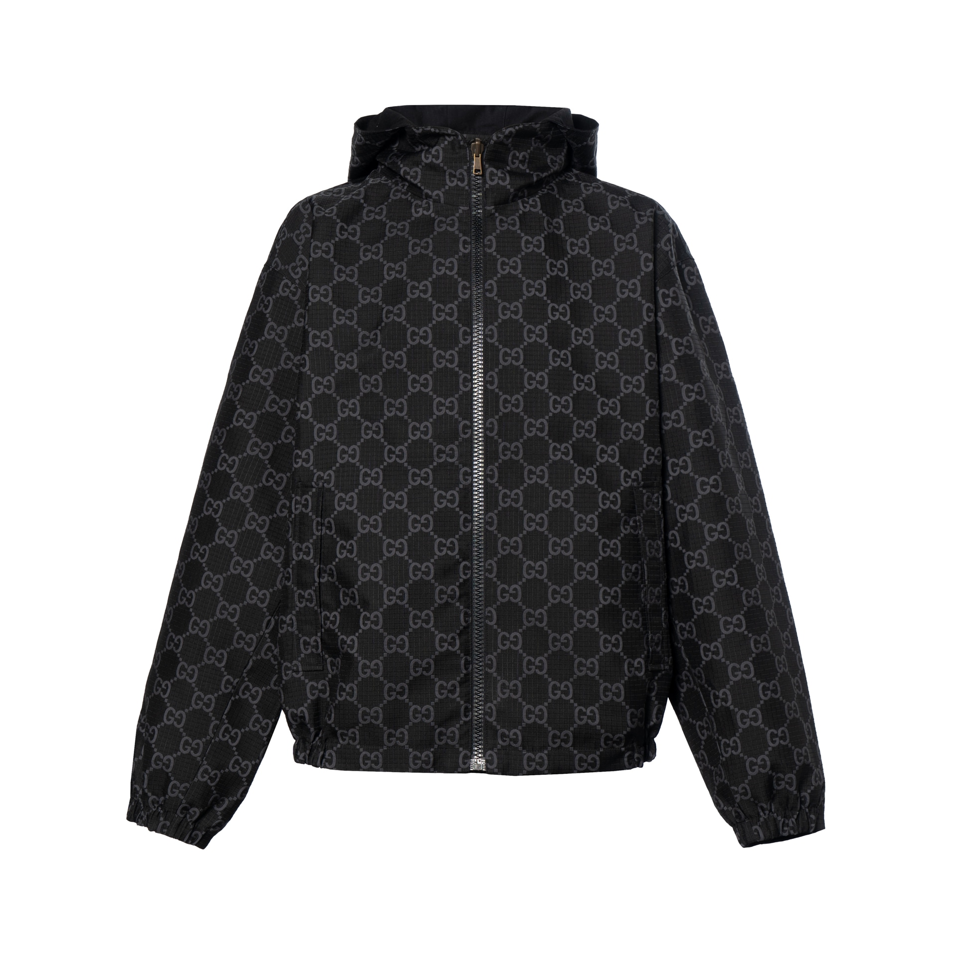 Куртка Gucci FW23 Letter Logo Jacket Black