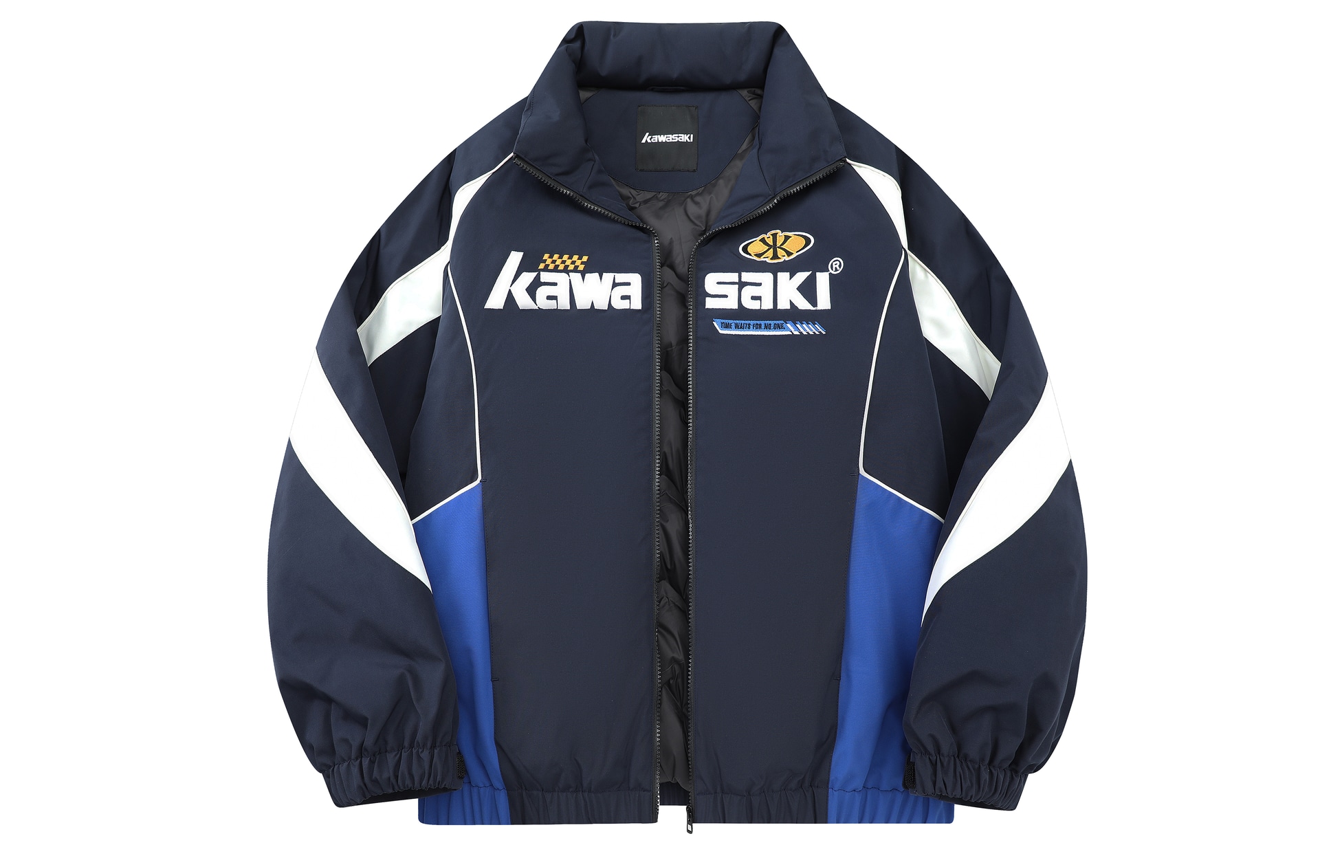 Kawasaki 90 Duck Down Retro Embroidered Puffer Jacket — фото 7