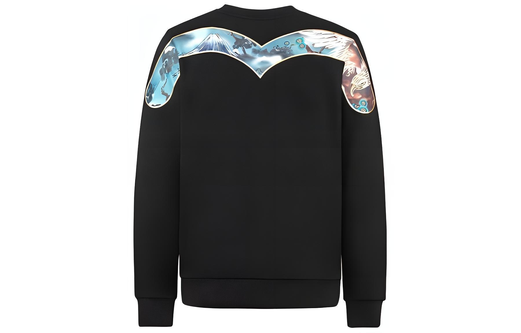 Худи EVISU AW20 Black Sweatshirt