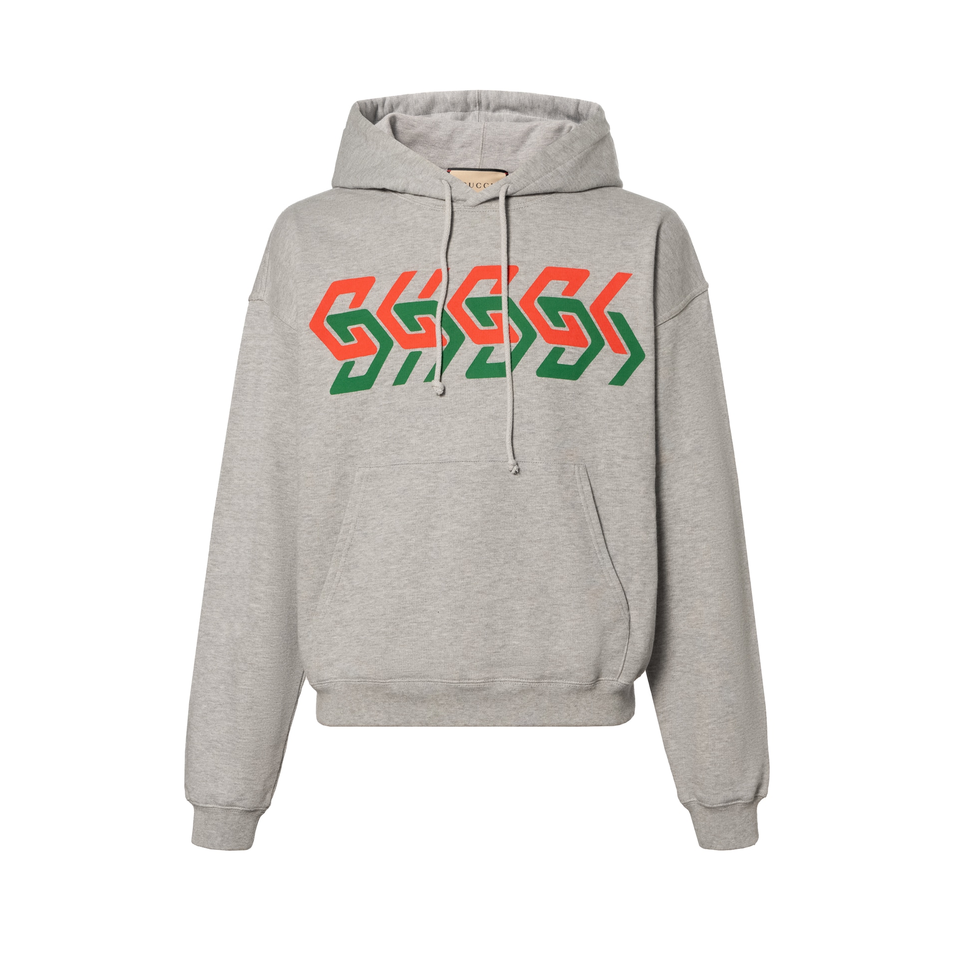 Худи Gucci FW22 Chain Print Hoodie Gray