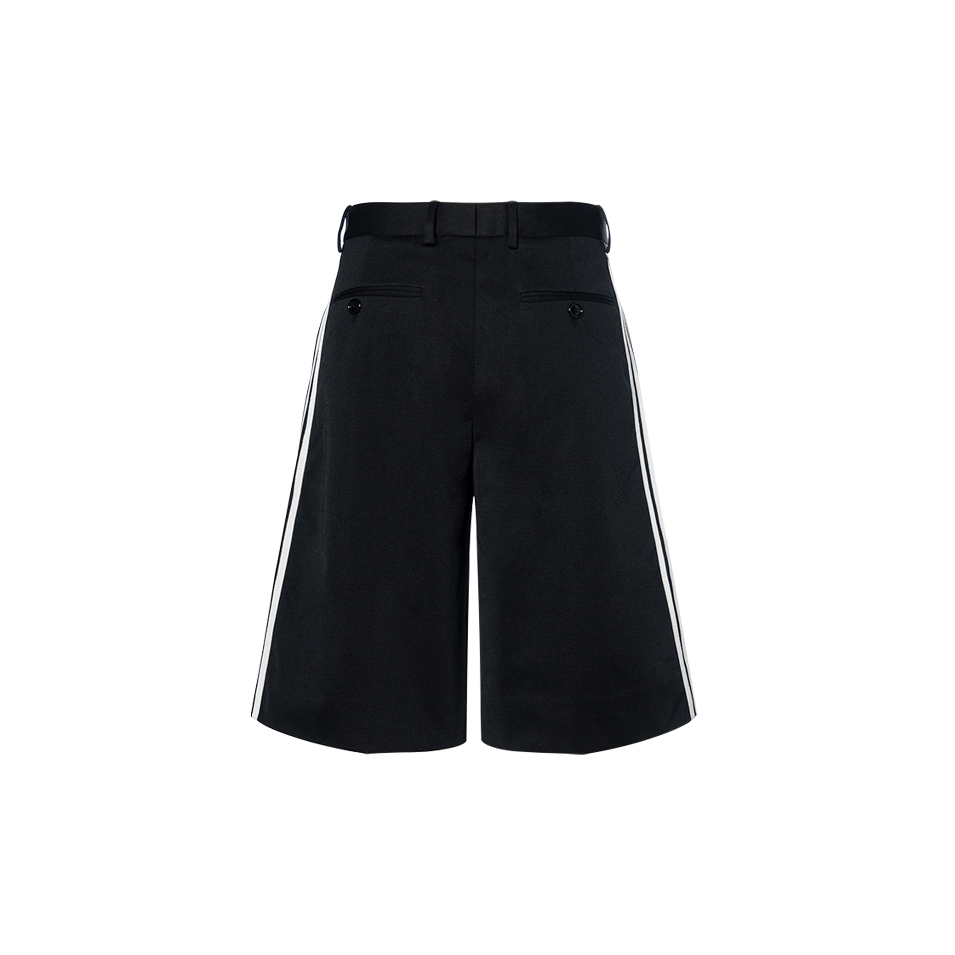 Gucci x adidas Logo Stripe Shorts Black — фото 1