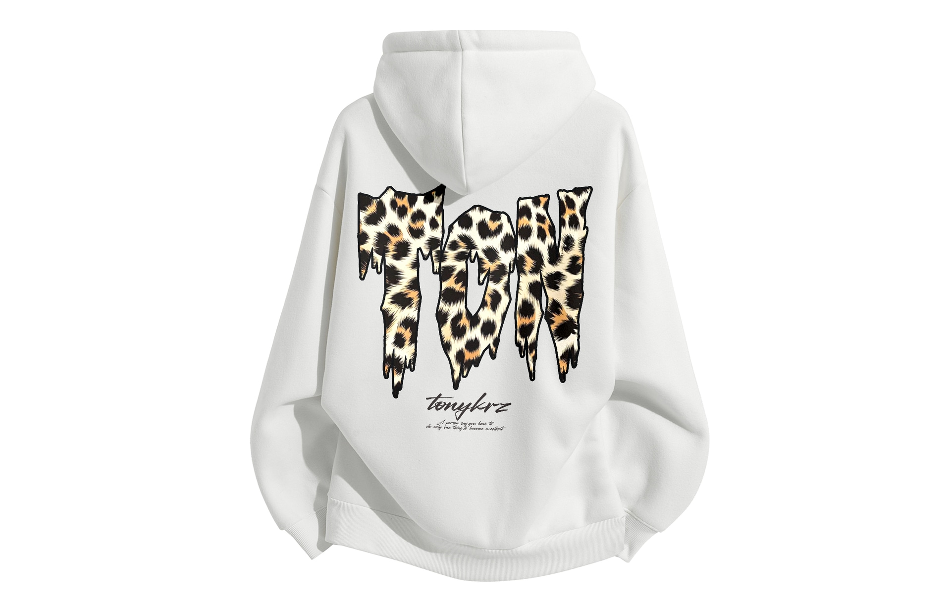 Tonykrz Leopard Logo Hoodie — фото 5