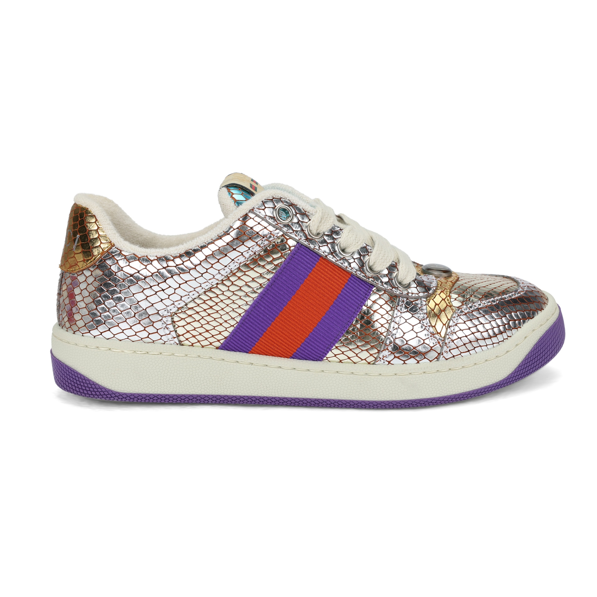 Gucci Screener Silver Purple — фото 6