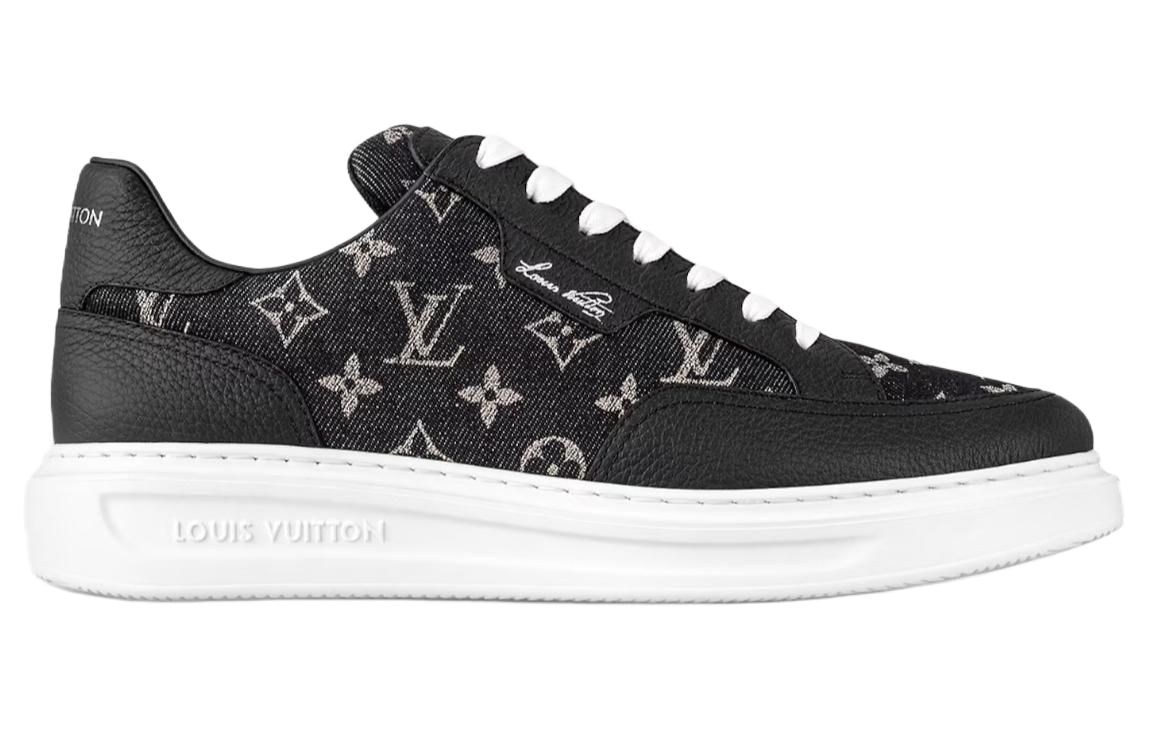 Louis Vuitton Beverly Hills Low Sneakers Black — фото 6