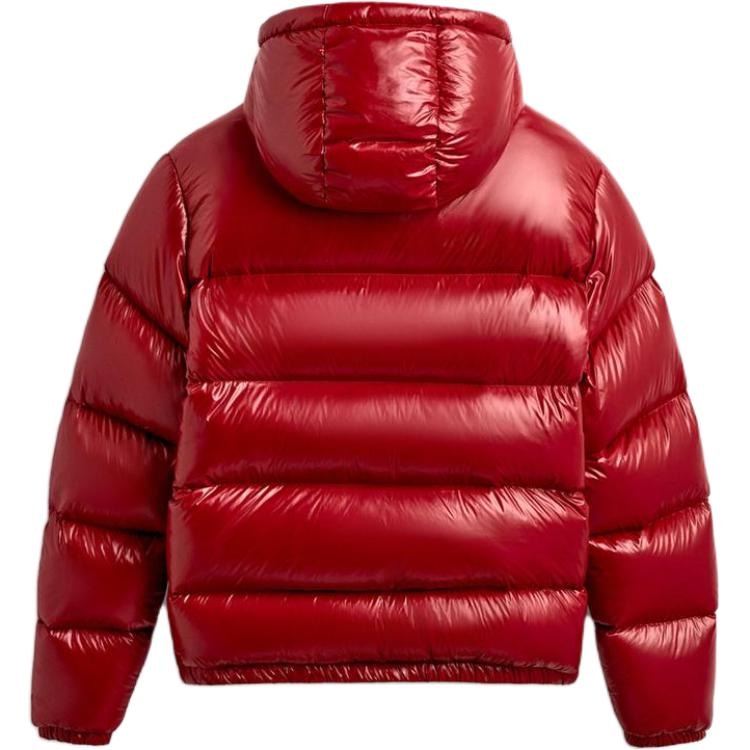 Zara Slim Fit Shiny Layered Down Jacket — фото 1