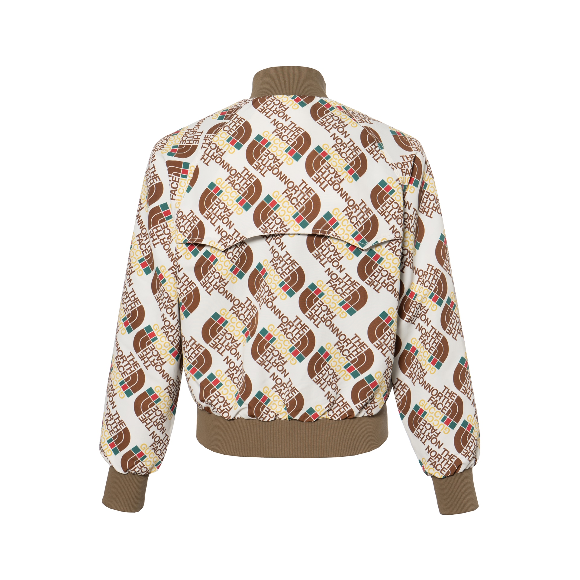 Gucci x The North Face Pilot Jacket Brown — фото 1