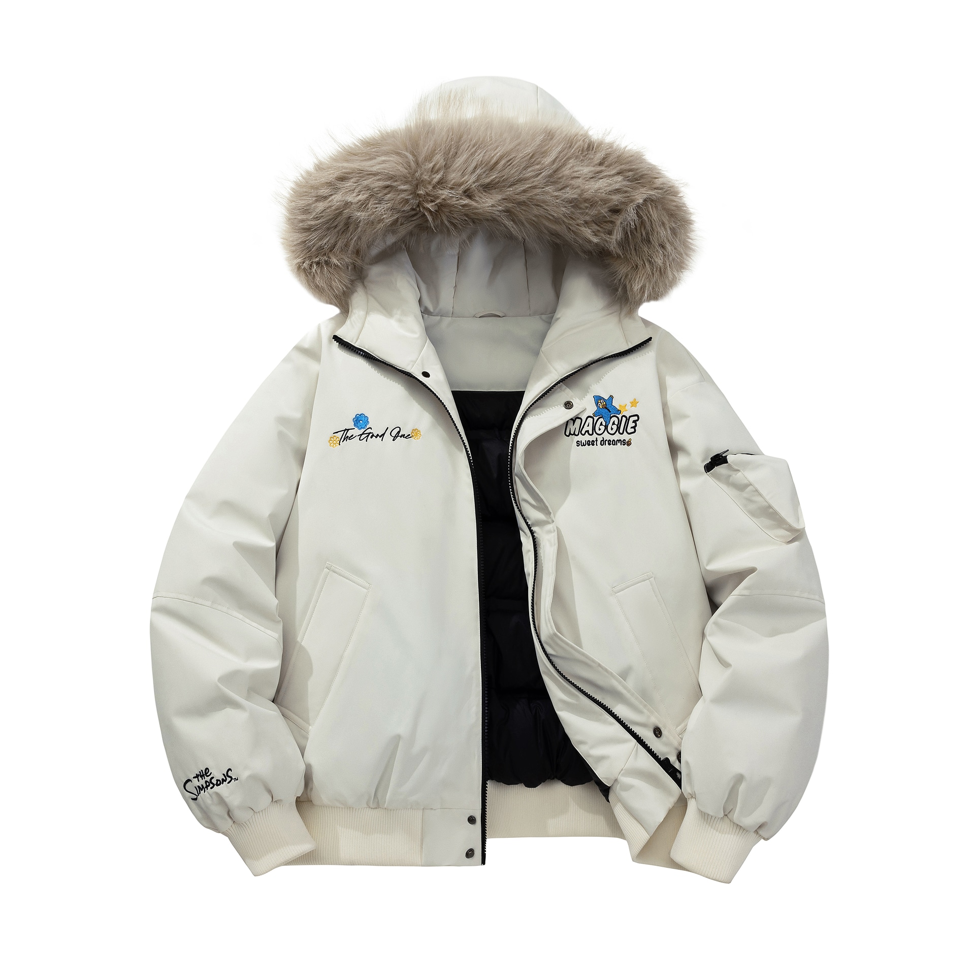 The Simpsons/辛普森一家 The Simpsons Parka Down Jacket