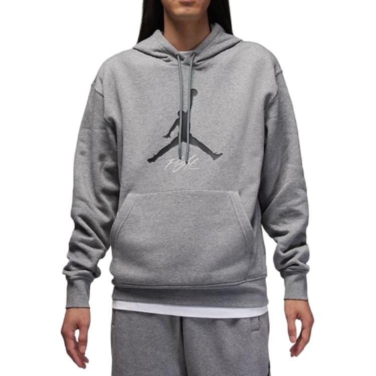 Jordan Hoodie Carbon Grey — фото 2