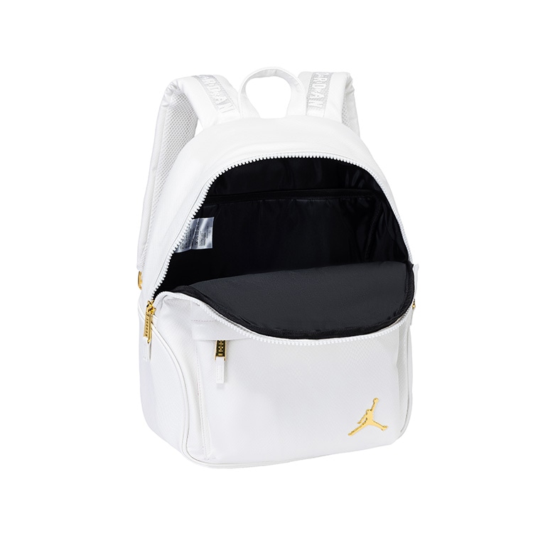 Jordan Snake Pattern Backpack White Gold — фото 4
