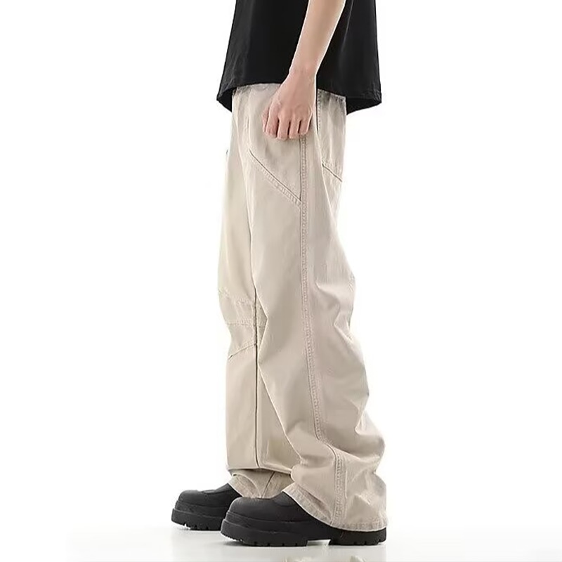 Struggle Vintage95 Wide Leg Jeans Khaki — фото 2