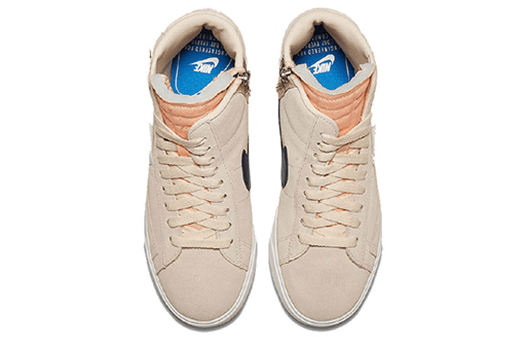 Nike Blazer Mid Pink White — фото 2