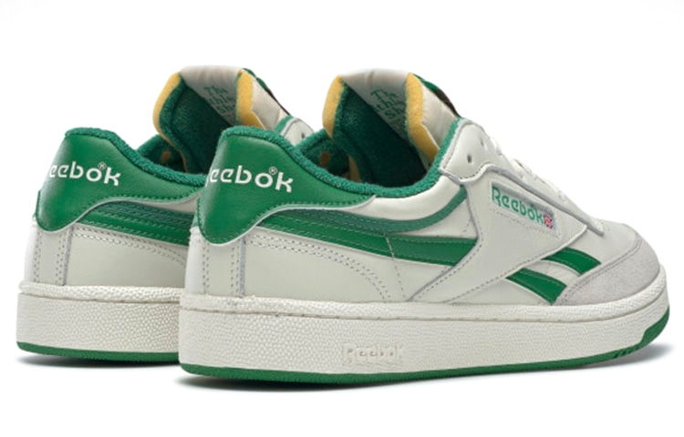 Reebok Club C 85 White Green — фото 3