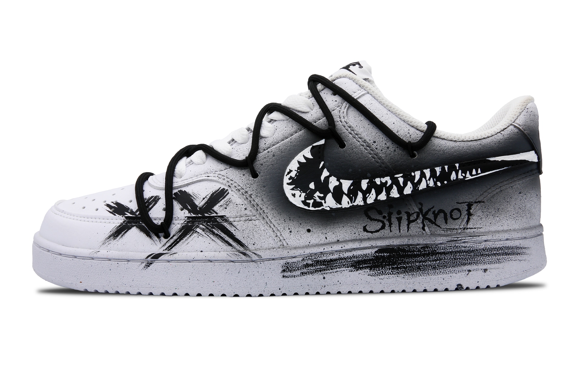Кроссовки Nike Court Vision Low Black White