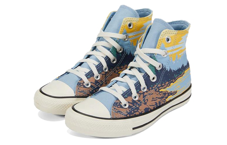 Converse Chuck Taylor High Top Ocean Blue — фото 2