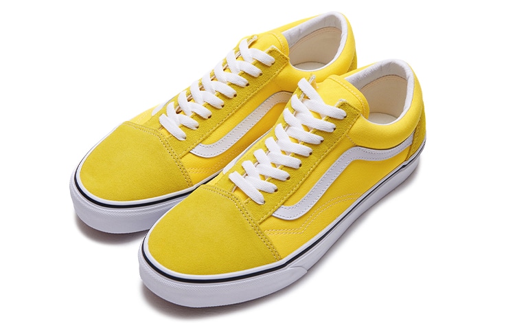 Vans Old Skool Orange White — фото 1