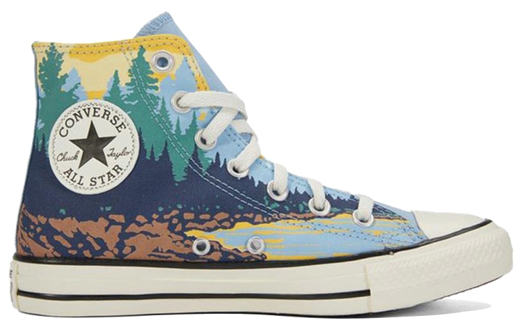 Converse Chuck Taylor High Top Ocean Blue — фото 1