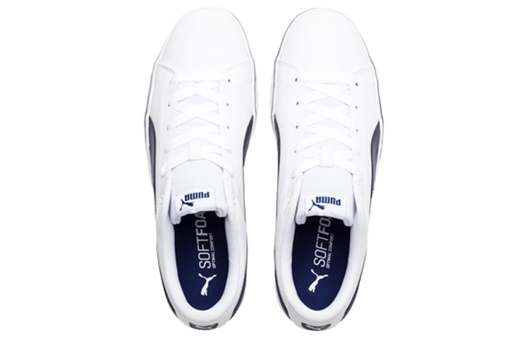 Puma Court Point Vulc V2 White Blue — фото 2