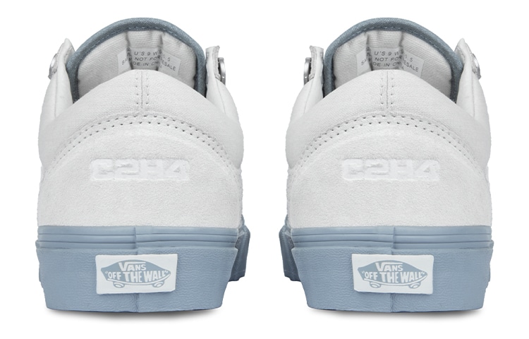 Vans C2H4 x Vans Old Skool Grey White — фото 5