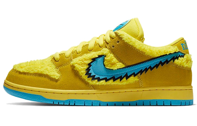 Кроссовки Nike Grateful Dead x Nike Dunk SB Pro "Opti Yellow"