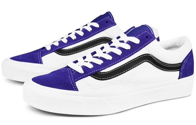 Vans Style 36 White Purple — фото 1
