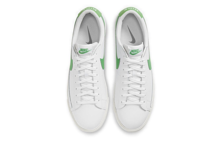 Nike Blazer Low White Green — фото 4