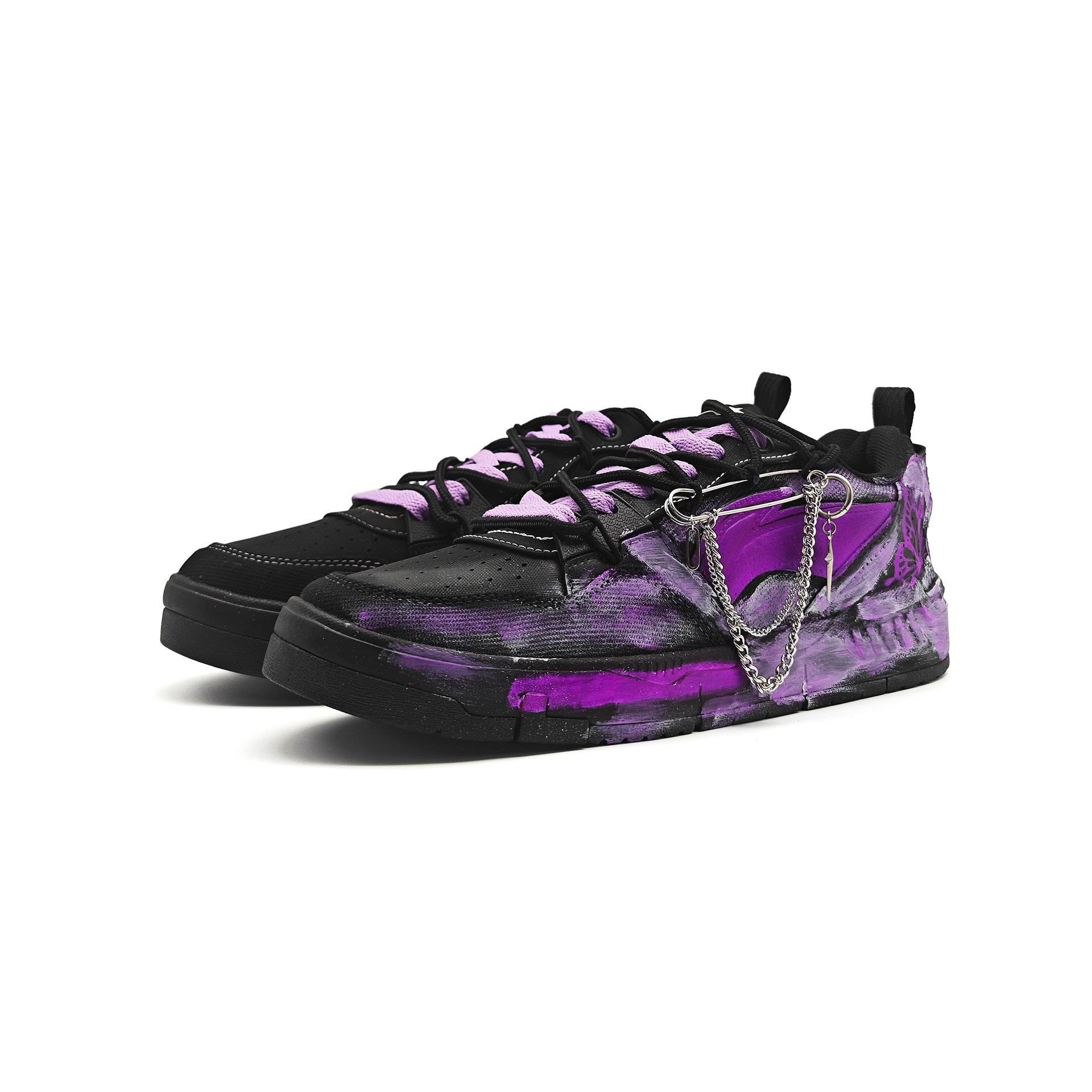 Li-Ning LiNing Yuanchu Black Purple — фото 2
