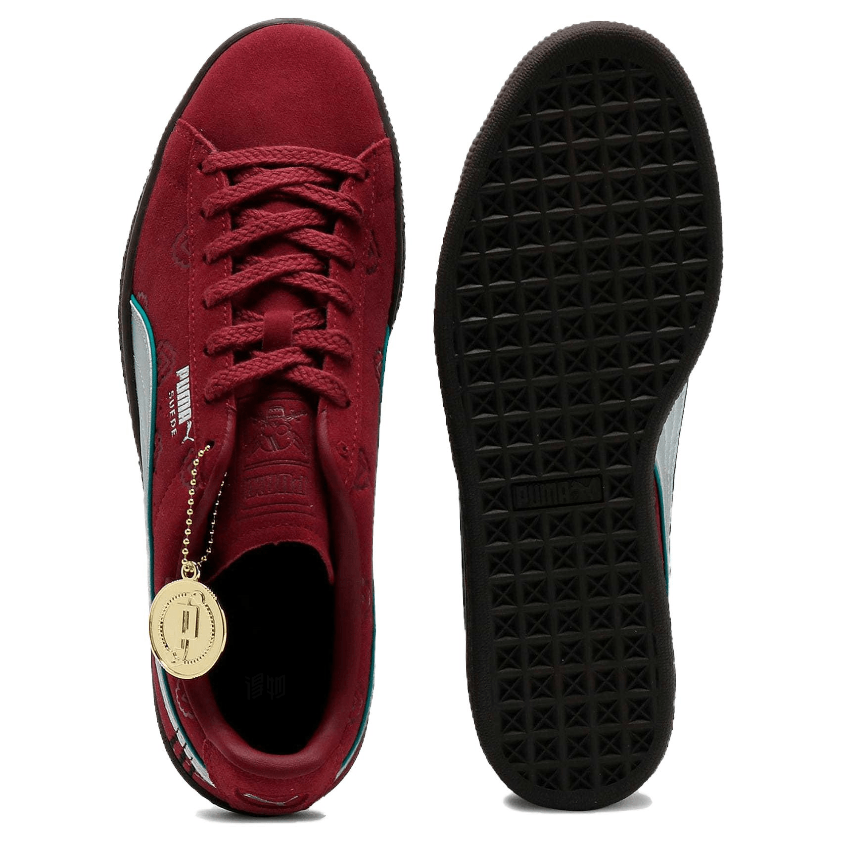 Puma Suede Low Red — фото 3