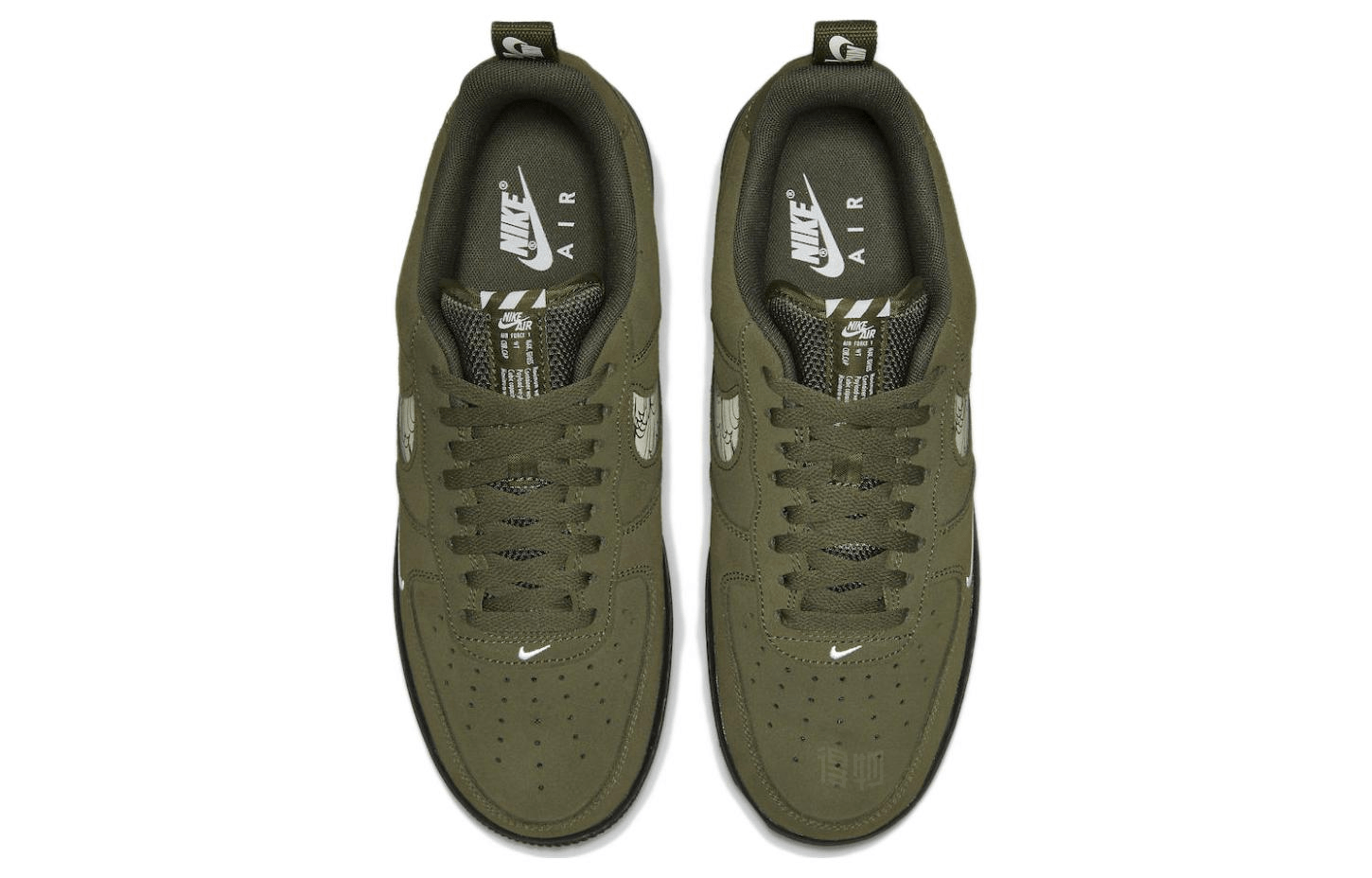 Nike Air Force 1 Low Olive Suede — фото 2