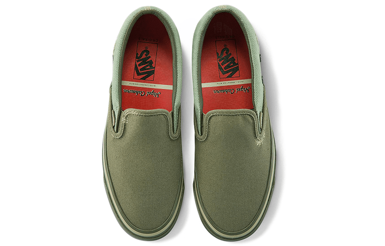 Vans Nigel Cabourn x Vans slip-on Vault OG LX — фото 2