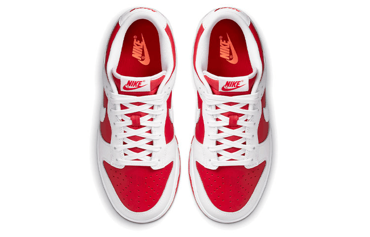 Nike Dunk Retro "Reverse White Red" — фото 3