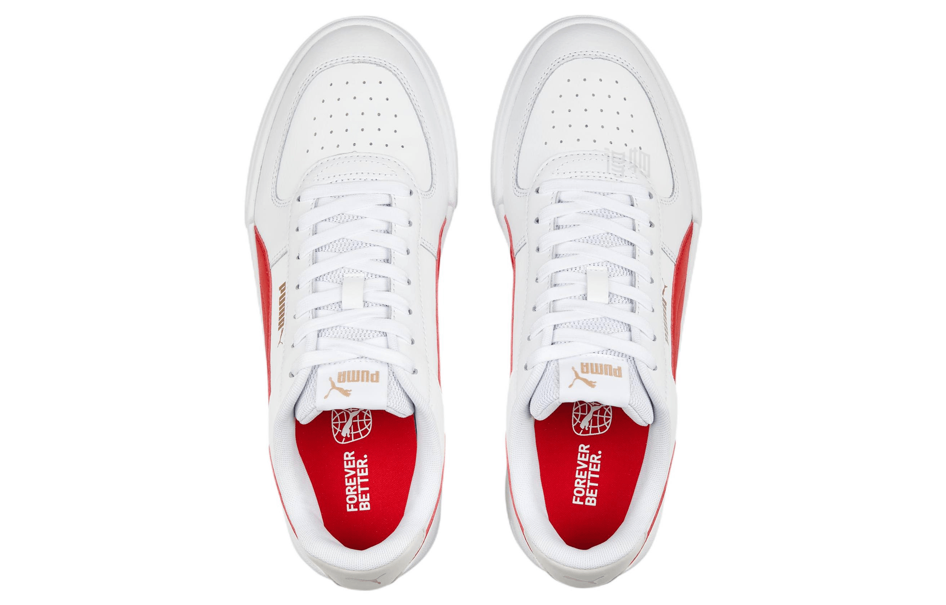 Puma Caven White Red — фото 3