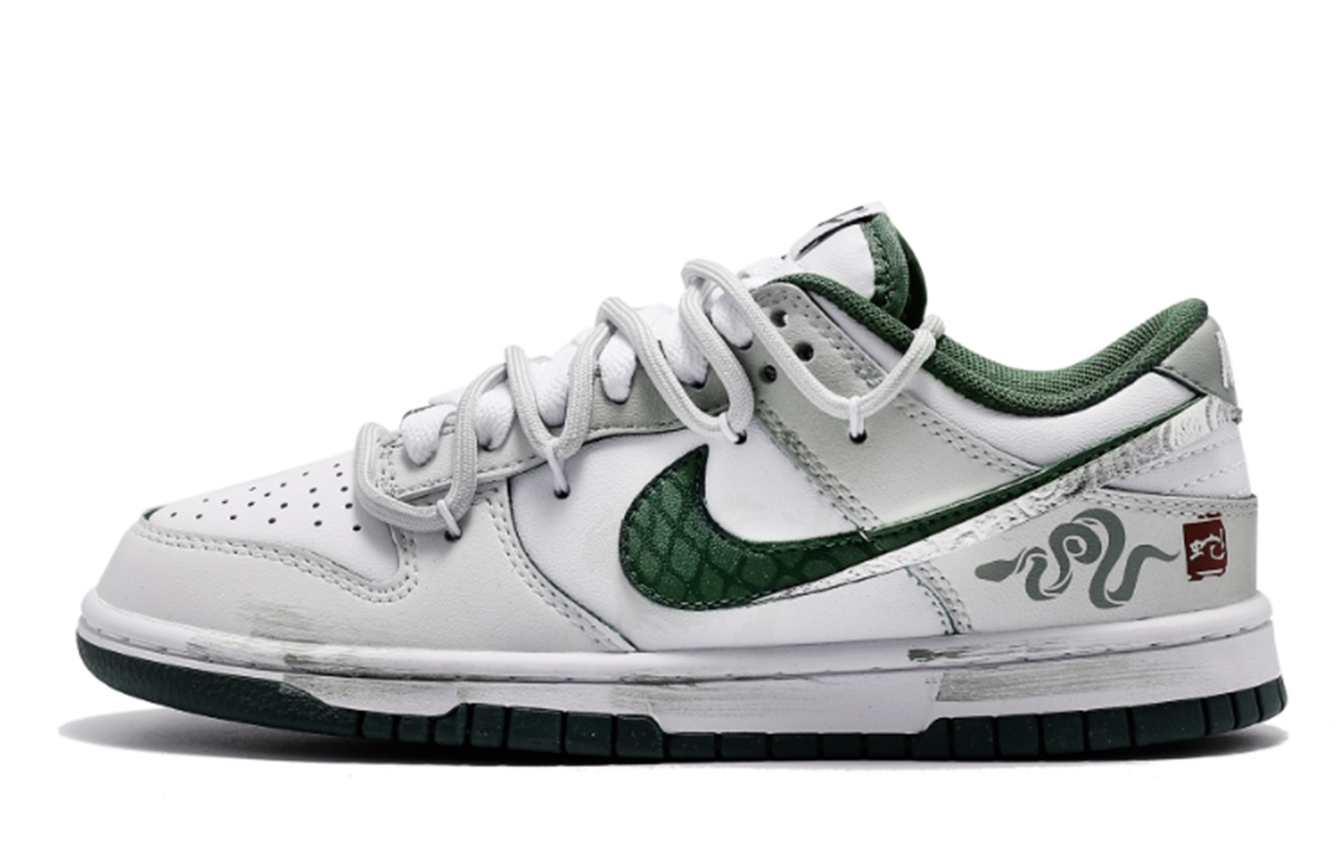 Кроссовки Nike Dunk CNY White Green