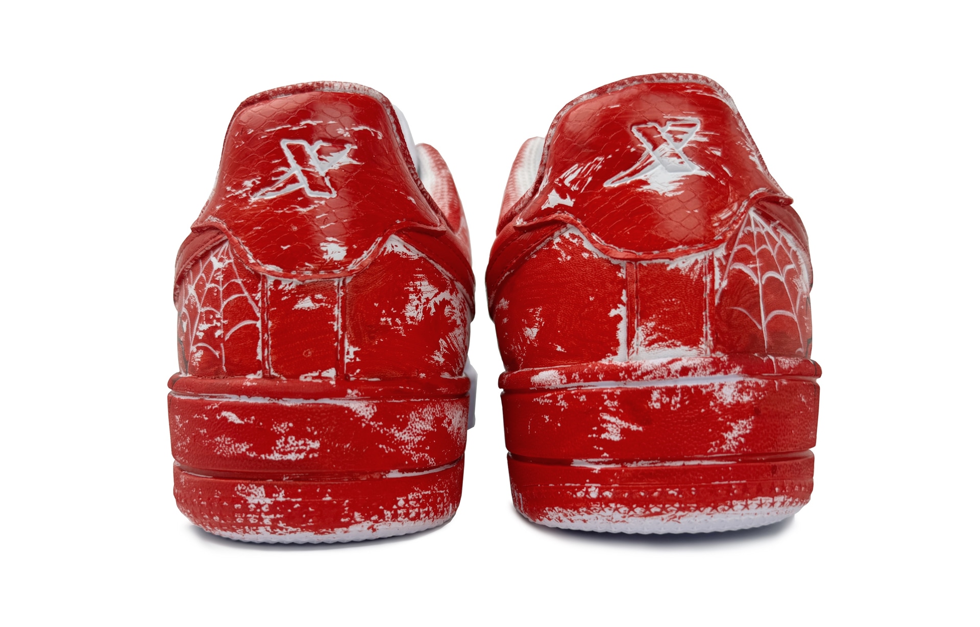特步 Xtep Air Force 1 Red White — фото 3