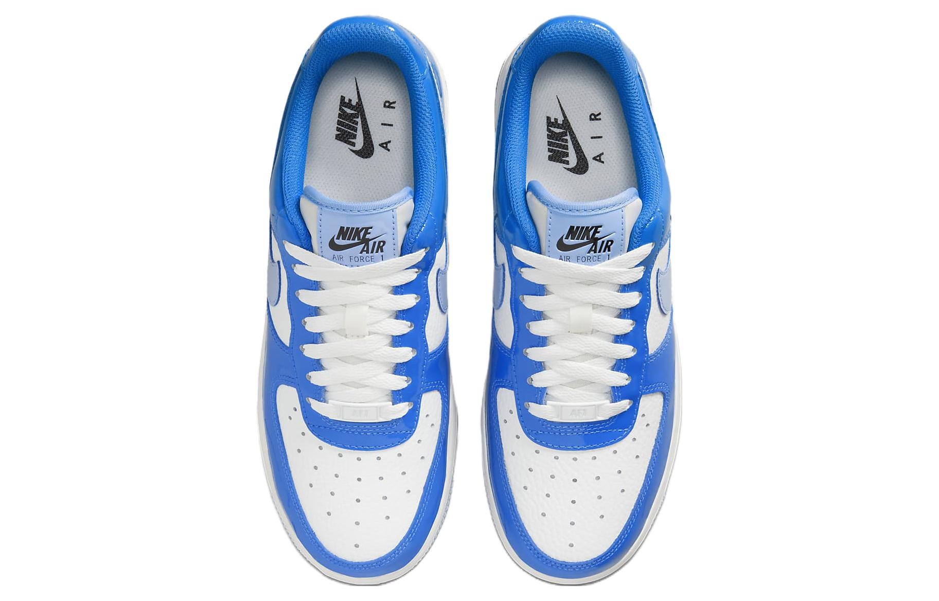 Nike Air Force 1 '07 Low White Blue — фото 3