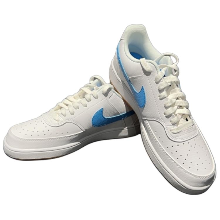 Nike Court Vision Low White Blue — фото 3