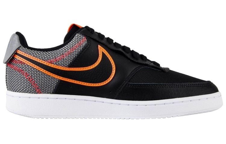 Nike Court Vision 1 Low Premium Black Grey — фото 1