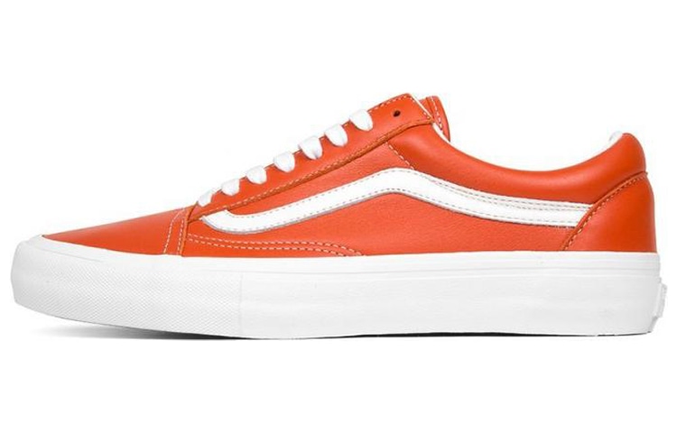 Кроссовки Vans Old Skool Italian Leather Orange