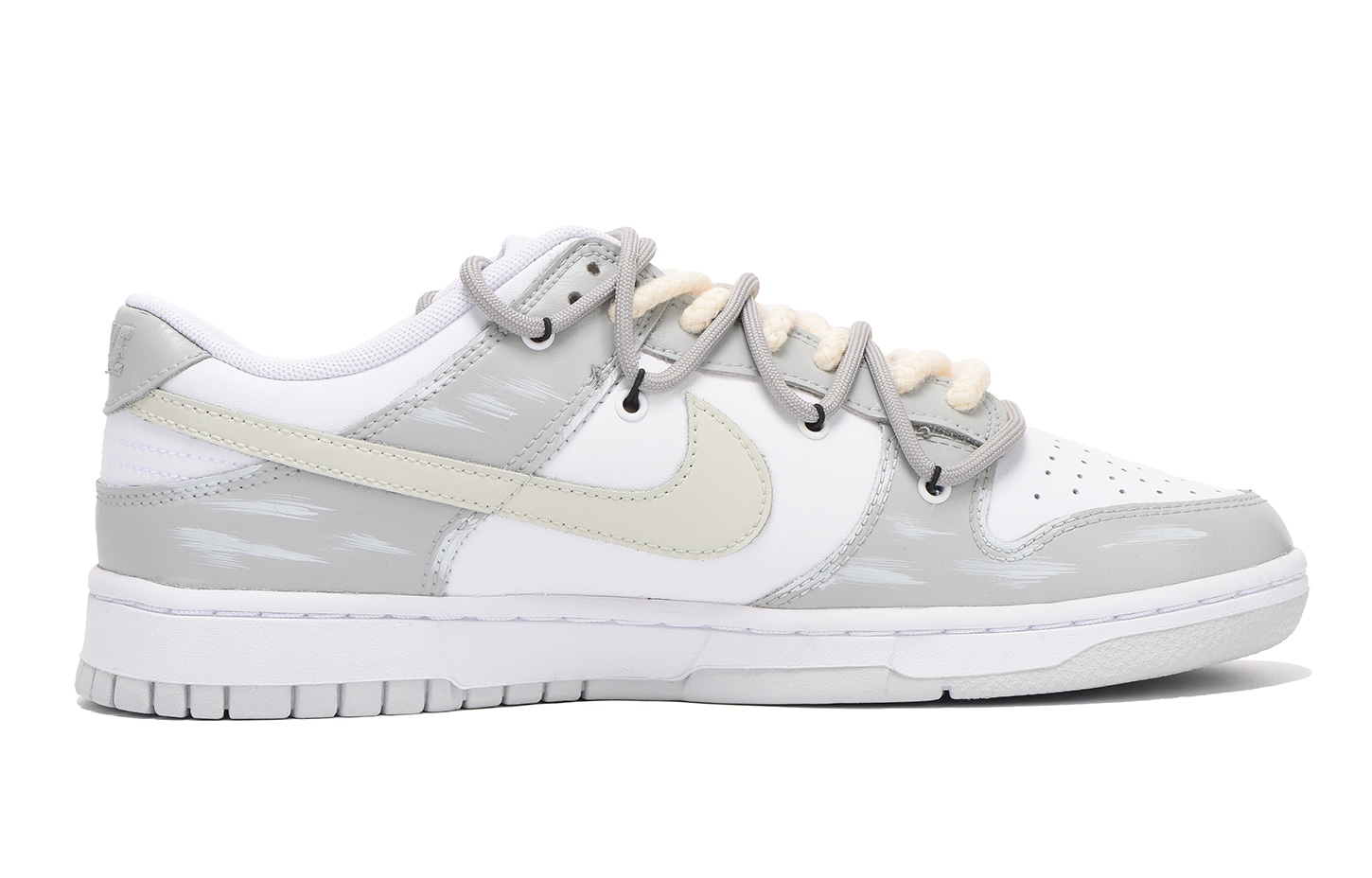 Nike Dunk Low White Grey — фото 2