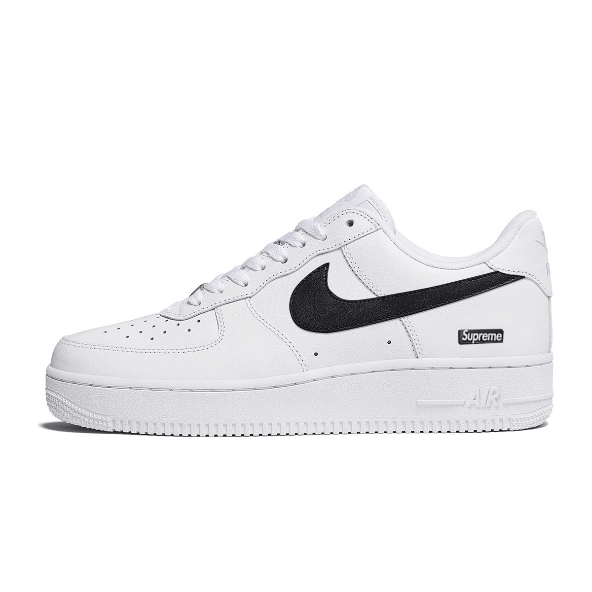 Кроссовки Nike Supreme x Nike Air Max Sunder LOW White Red