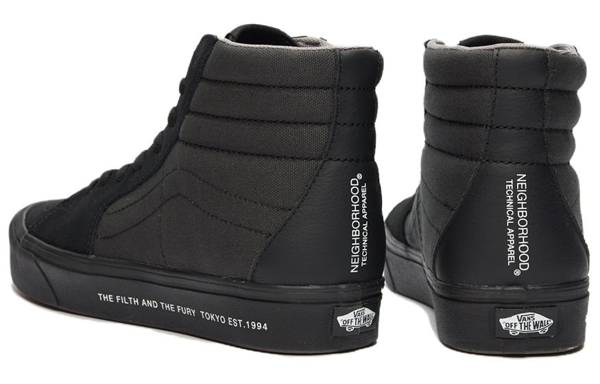 Vans NEIGHBORHOOD x Vans SK8 Black — фото 4