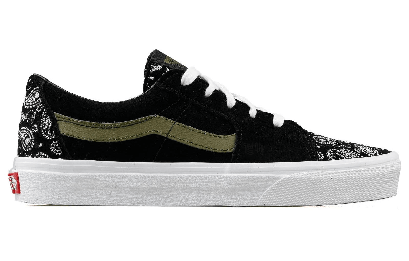 Vans SK8 Low Black White — фото 1