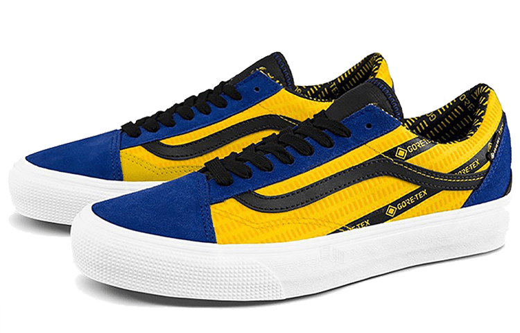 Vans Old Skool Gore-tex Blue Yellow — фото 1
