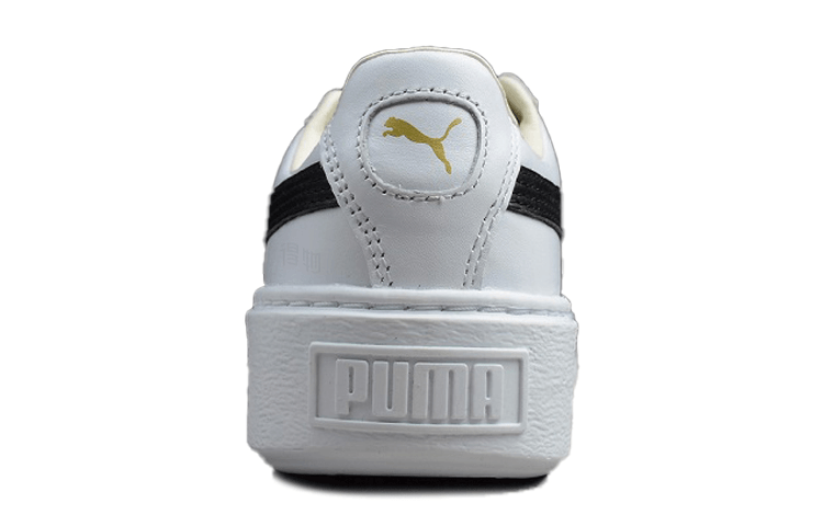 Puma Platform Basket Black White — фото 2