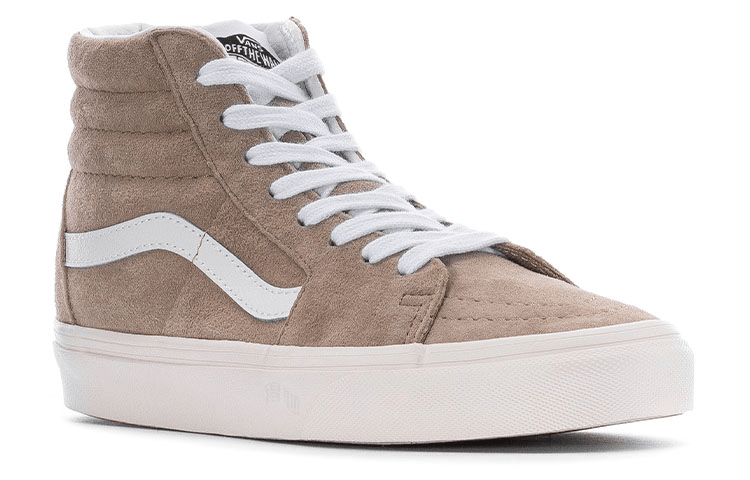 Vans SK8-Hi Brown White — фото 2