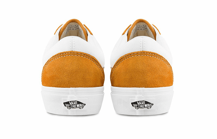 Vans Old Skool White Yellow — фото 3