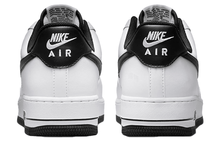 Nike Air Force 1 Low White Black — фото 4