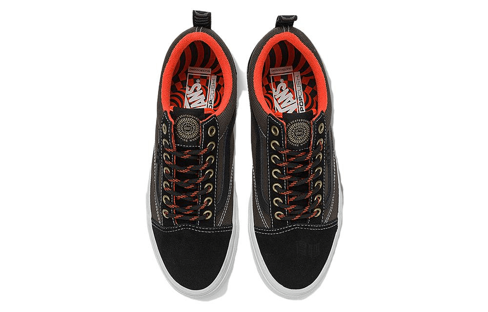 Vans Old Skool Black Green — фото 2
